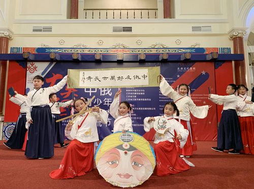 江苏青少年文化艺术交流节在莫斯科开幕|莫斯科|青少年|文化_新浪新闻